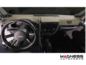 Jeep Gladiator Dash Cover - Covercraft - w/ Jeep Grill Logo - `20-`25